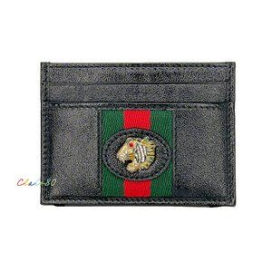 Gucci Rajah Leather Card Holder